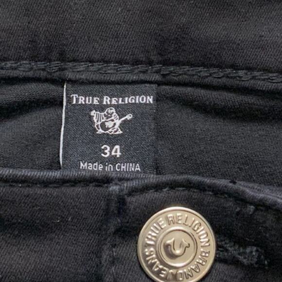 True Religion Becca Jeans Women's Plus Size 14 Mid Rise Bootcut Stretch Denim - Picture 15 of 16